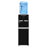 Lago Top Load Hot, Cold & Room Mini Black Water Cooler Dispenser