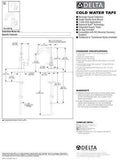 Delta Faucet 1914-AR-DST Beverage Faucet, Arctic Stainless