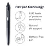 Wacom Intuos Pro Digital Graphic Drawing Tablet for Mac or PC, Medium, (PTH660) New Model