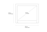 NIX Advance Digital Photo Frame 15 inch X15D. Electronic Photo Frame USB SD/SDHC. Digital Picture Frame with Motion Sensor. Remote Control and 8GB USB Stick Included