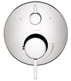 Hansgrohe 04231820 S Thermostatic Trim With Volume Control And Diverter, Brushed Nickel