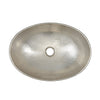 Sinkology SB305-19N Hobbes Hammered Handcrafted Above Counter Vessel Sink, 19
