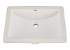 American Standard 0614000.020 Studio Undercounter Bathroom Sink, 1-1/4 in in, White
