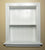 14x18 Recessed Aiden Wall Niche (w/beadboard back) by Fox Hollow Furnishings (White)