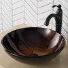 Kraus GV-580 Copper Illusion Glass Vessel Bathroom Sink