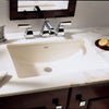 American Standard 0614000.020 Studio Undercounter Bathroom Sink, 1-1/4 in in, White
