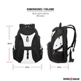 SwissGear Travel Gear 1900 Scansmart TSA Large Laptop Backpack for Travel, School & Business - Fits 17