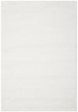 Safavieh California Premium Shag Collection SG151-1010 White Area Rug (5'3