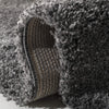 Safavieh California Premium Shag Collection SG151-8484 Dark Grey Area Rug (8'6